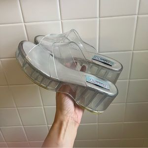 Jefferey Campbell Clear Shoes